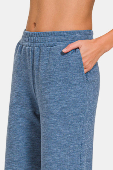 Cotton Slub Jogger Pants / SLEET