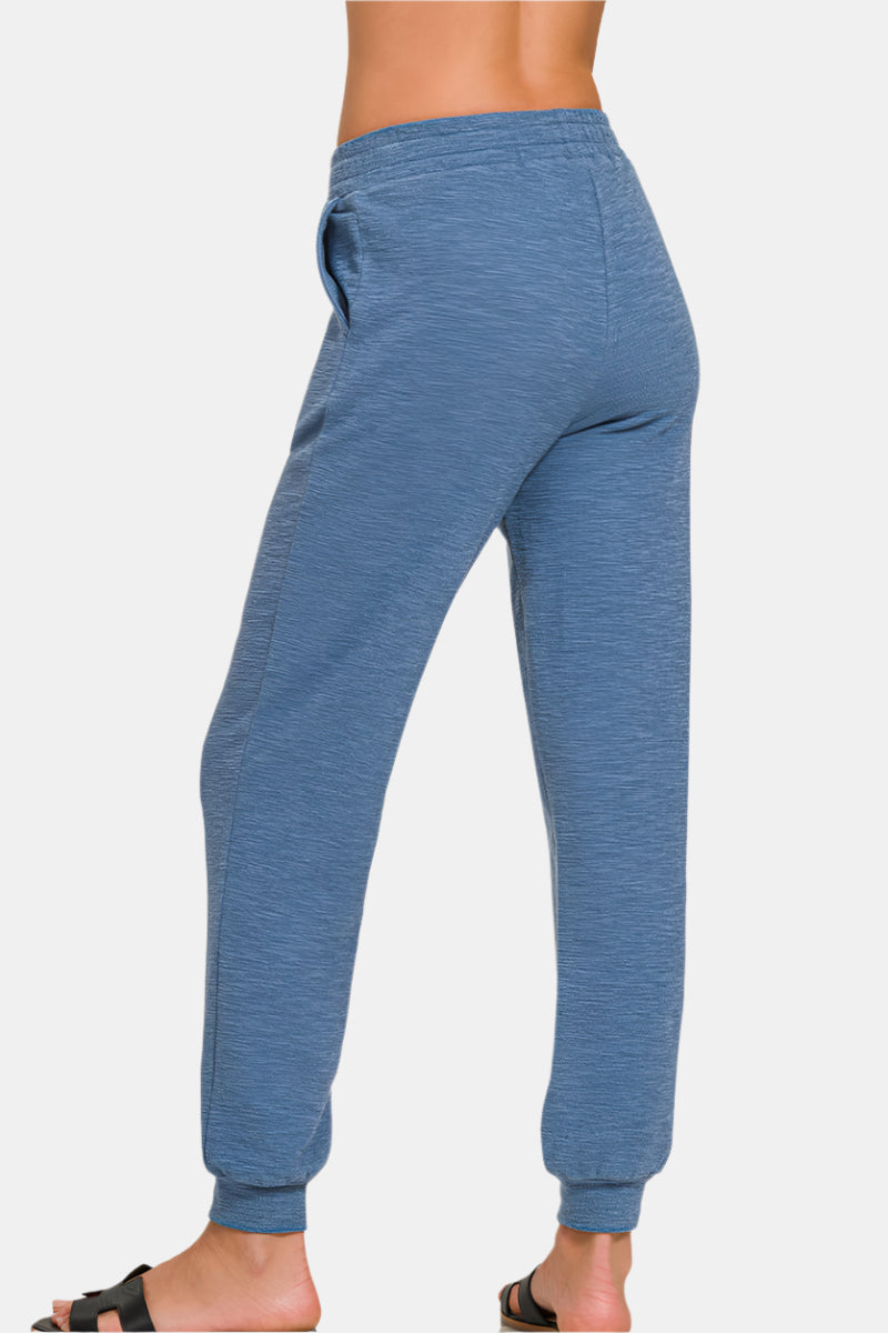 Cotton Slub Jogger Pants / ASH JADE