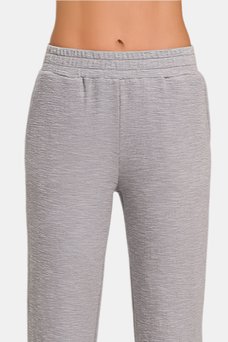 Cotton Slub Jogger Pants / SLEET