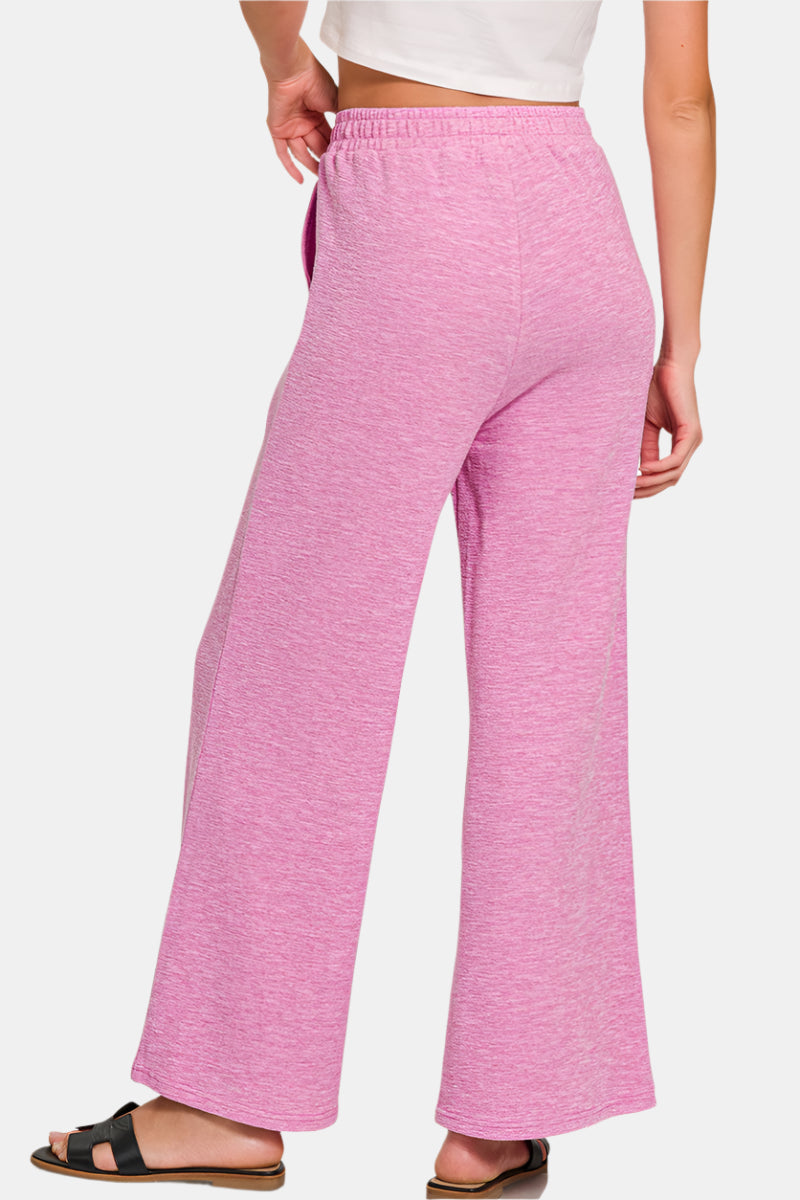 Cotton Slub Tank & Pants Set / LT ROSE