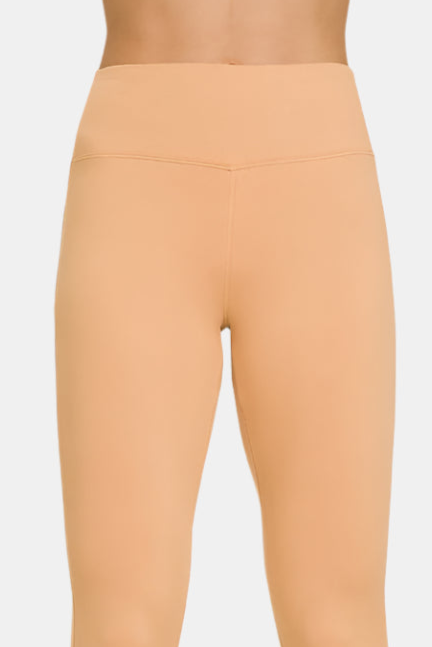 Microfiber Waistband Leggings / DK BRUSH