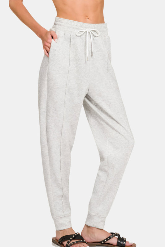 Scuba Sweatpants with Pockets / H GREY
