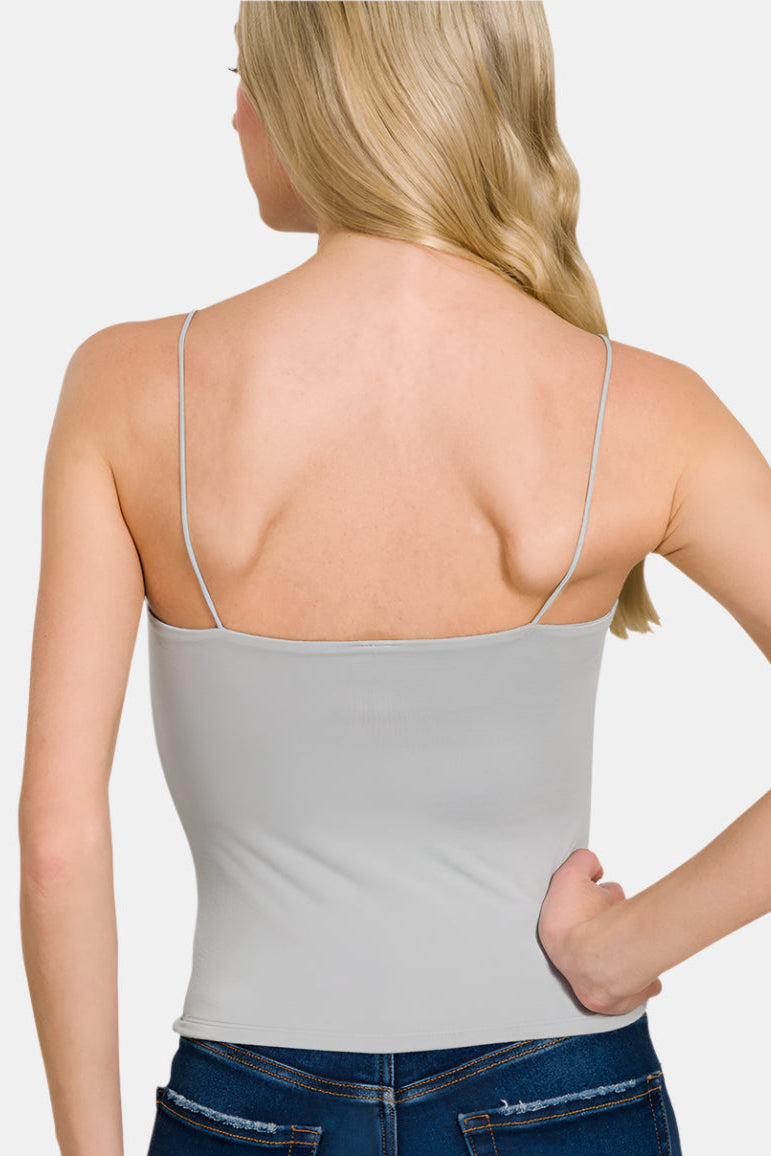 Double Layered Spaghetti Cami / LT NAVY