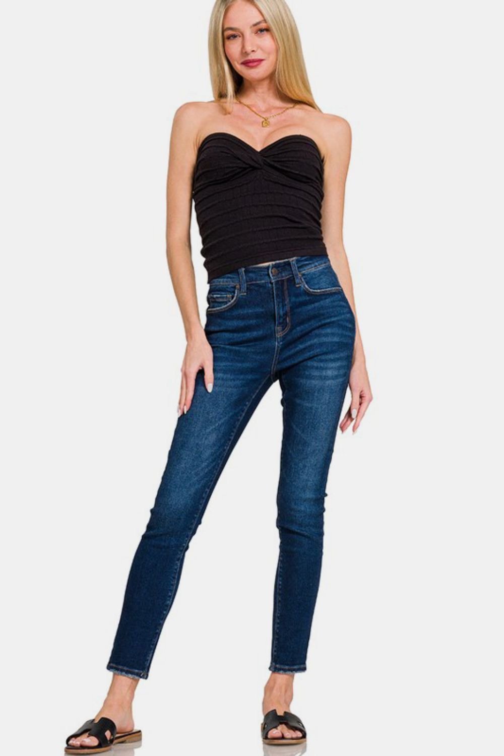 Viscose Sweater Tube Top