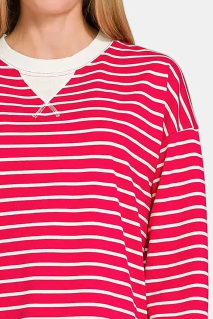 Striped Pullover / RUBY