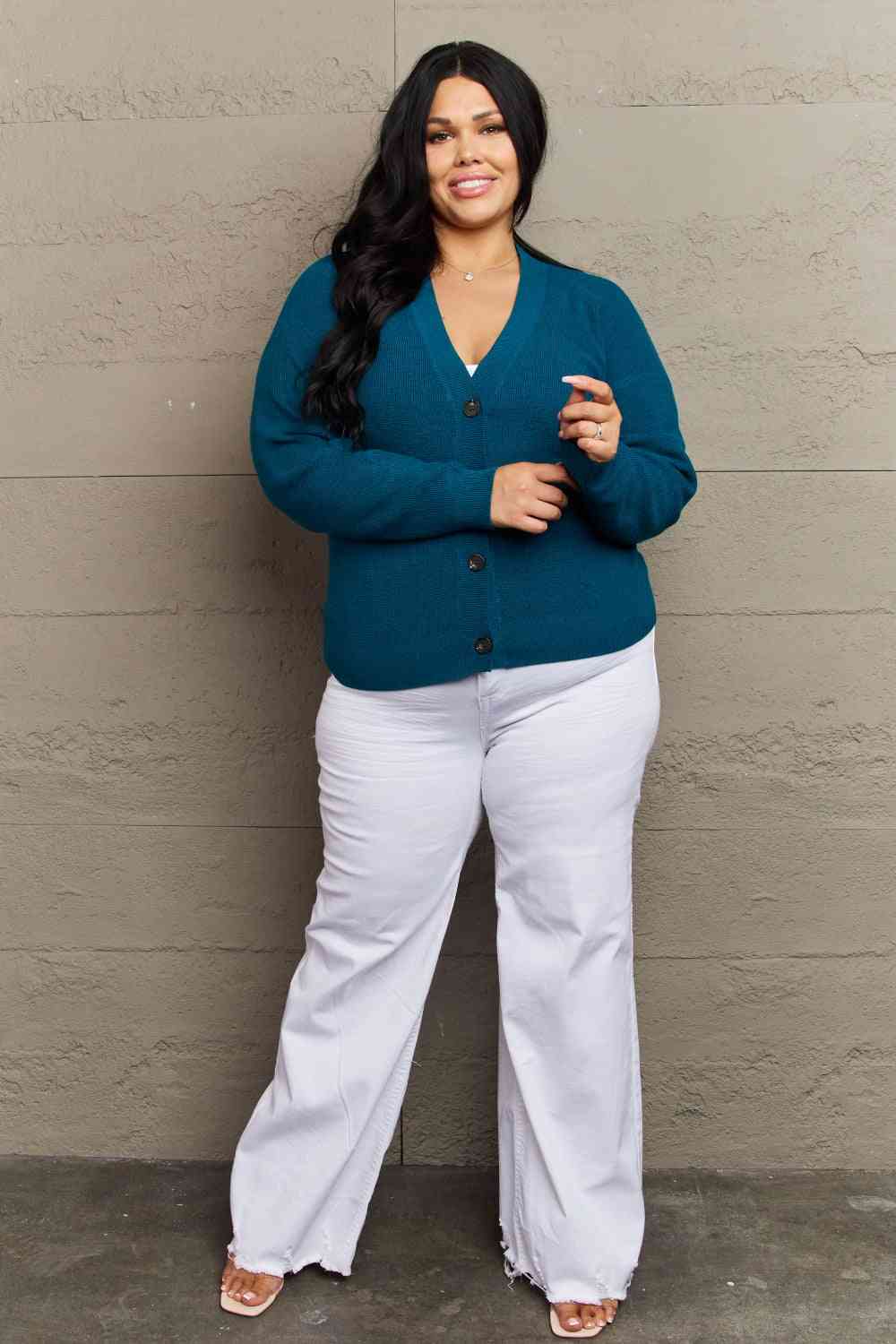 Viscose Sweater Cardigan