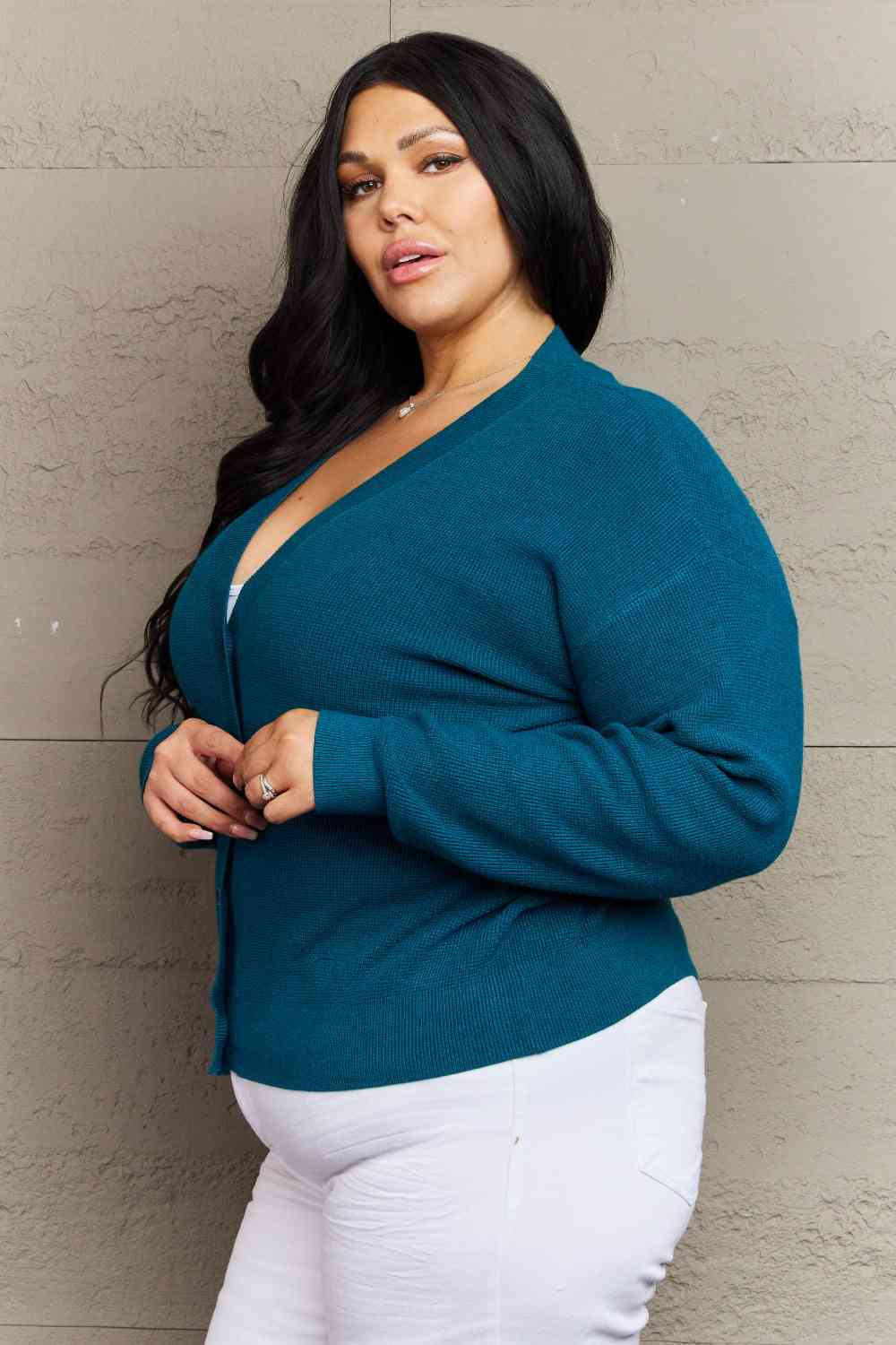 Viscose Sweater Cardigan