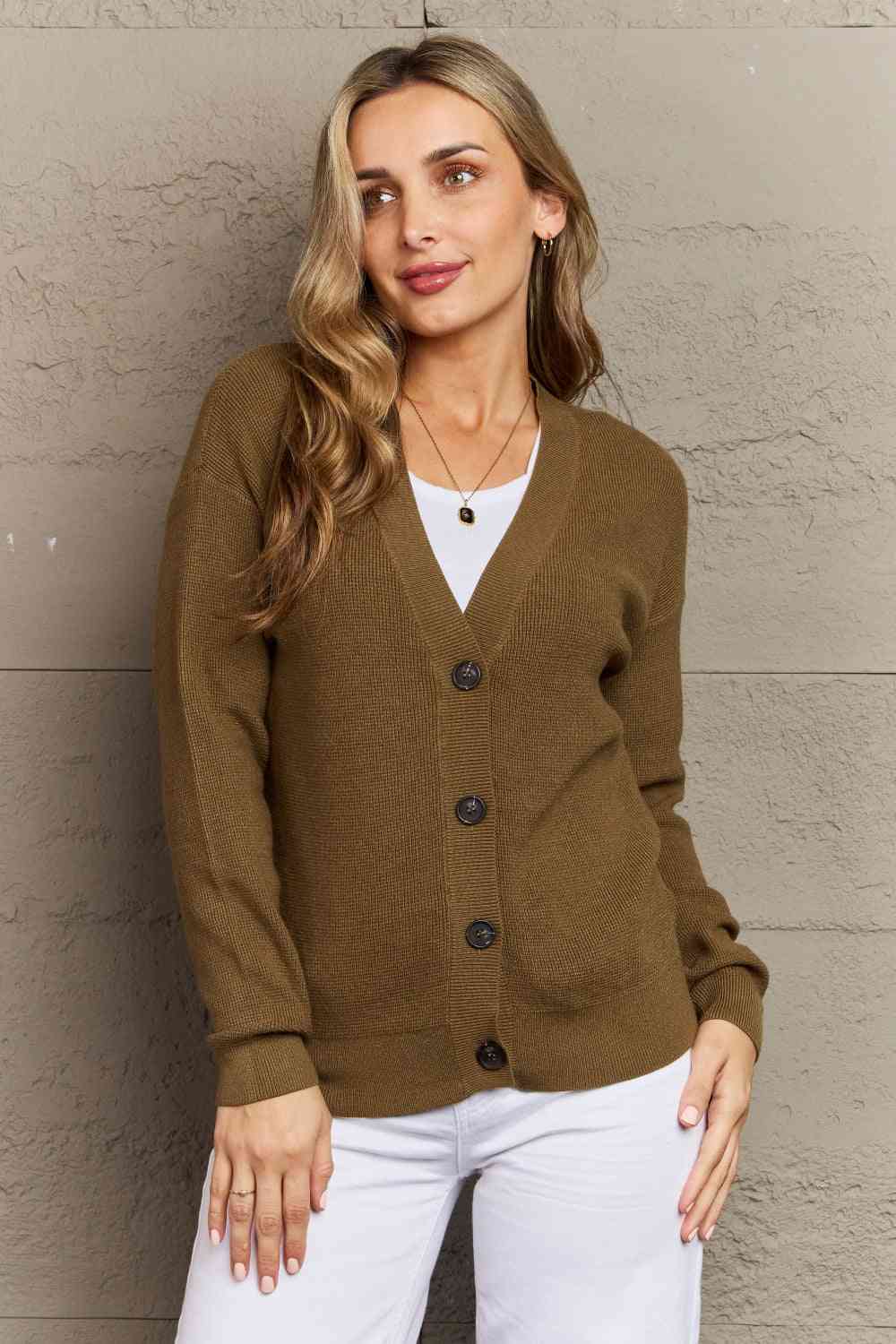 Viscose Sweater Cardigan