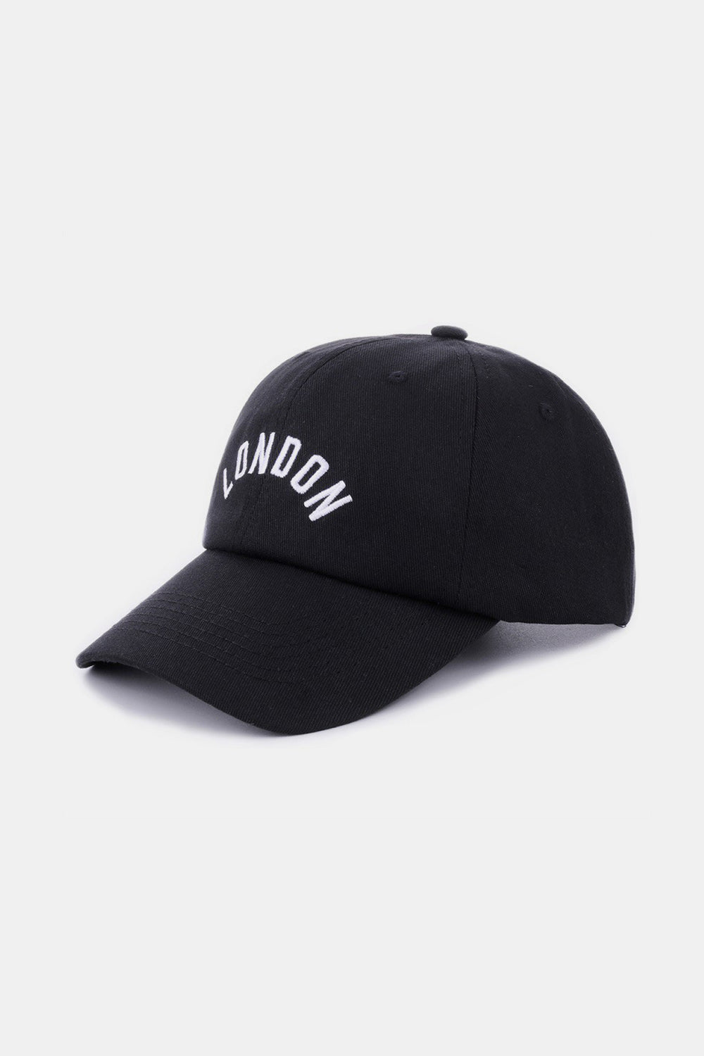 City Embroidered Cotton Baseball Cap