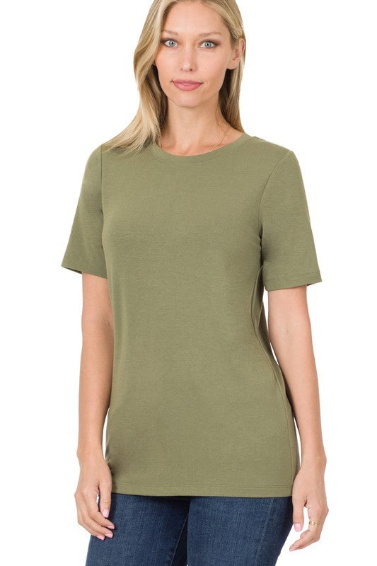 Short Sleeve Round Neck Tee