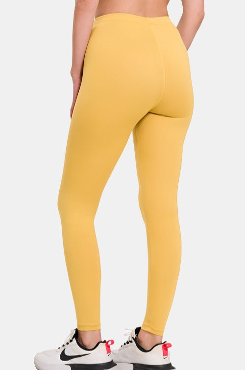 Premium Microfiber Full Length Leggings