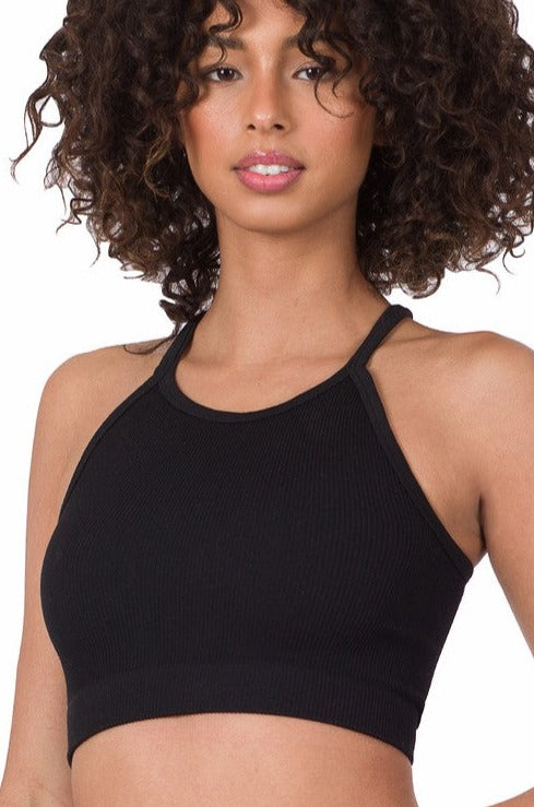 Ribbed Seamless Cami Top