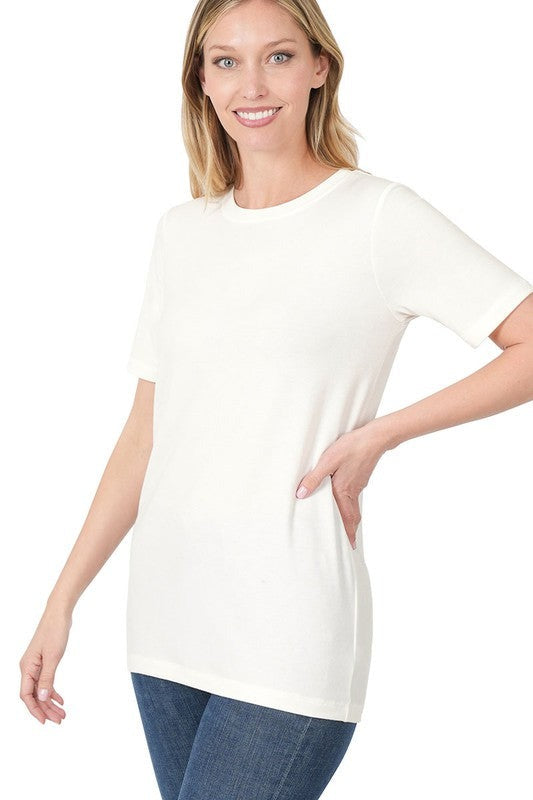 Short Sleeve Round Neck Tee