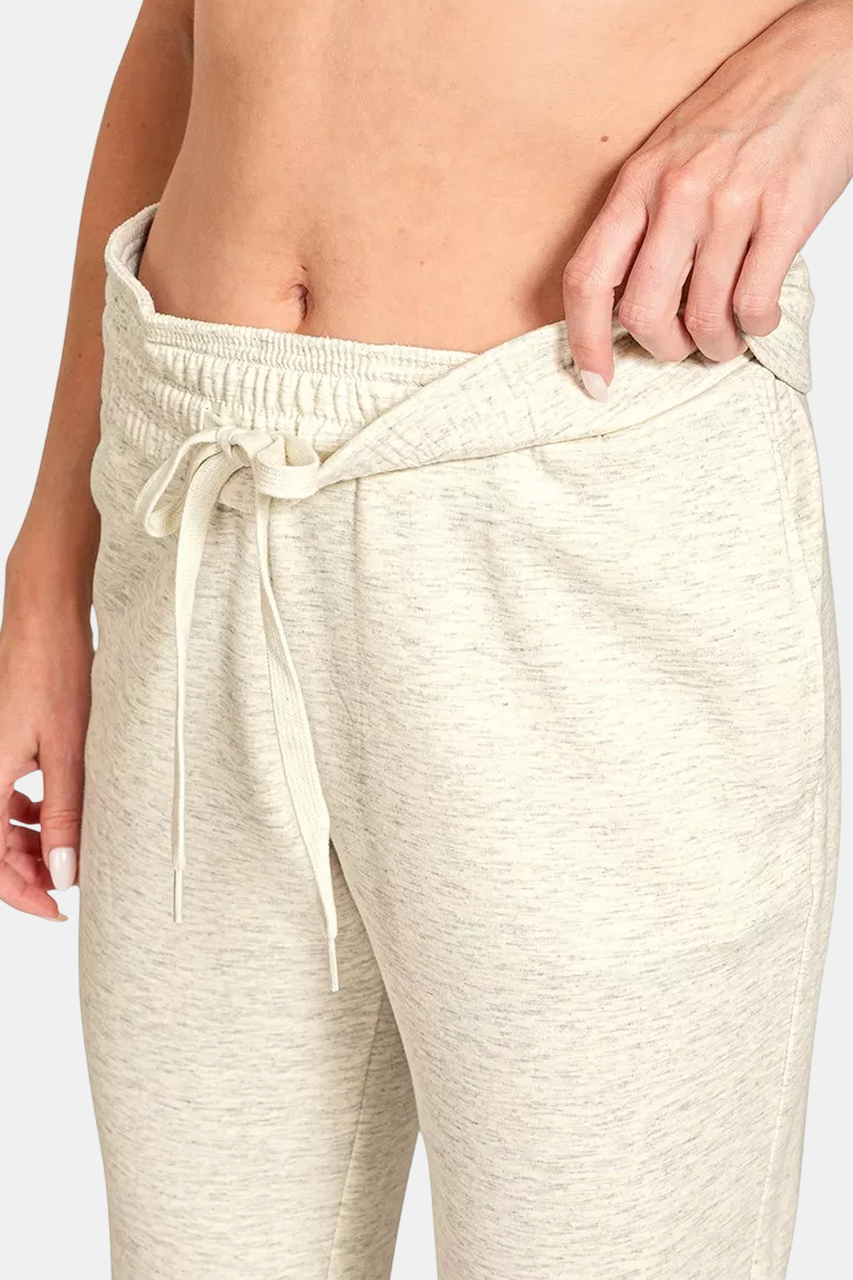 Scuba Capri Sweatpants with Pocket / H VANILLA