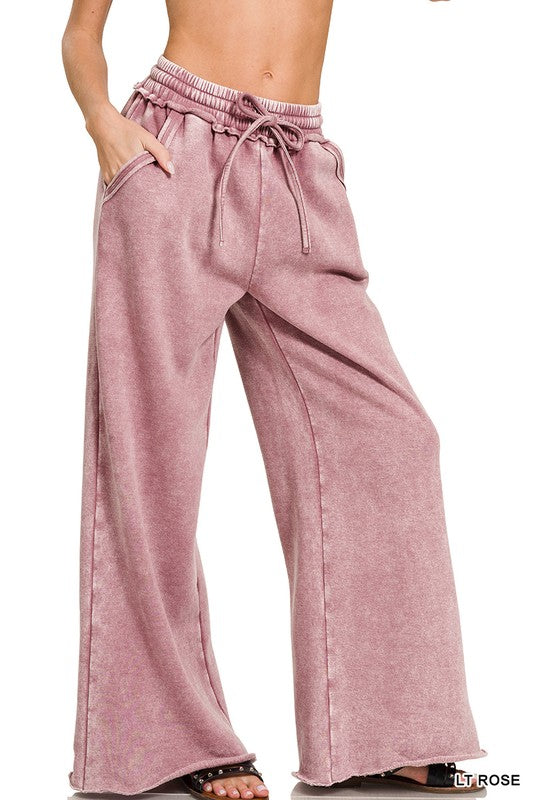 Zenana Pants, Lounge Pants, Wide Leg Pants for Women - Z Clothing Co.