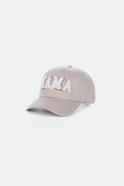 Mama Chenille Patch Baseball Cap Hat