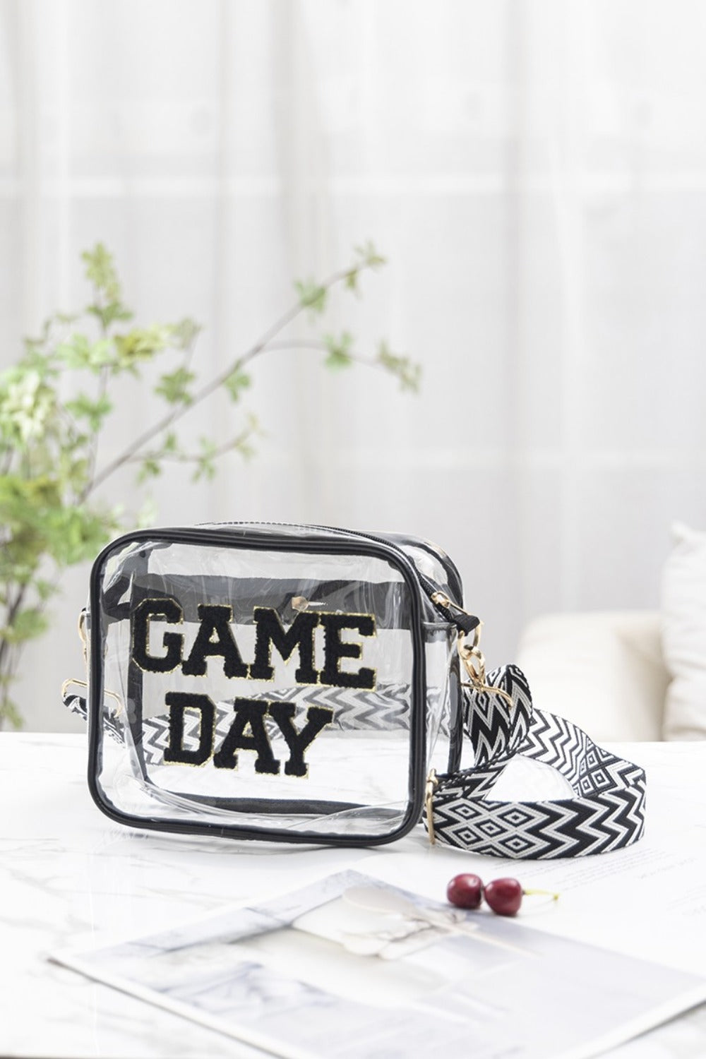 Game Day Stadium Approved Transparent Crossbody