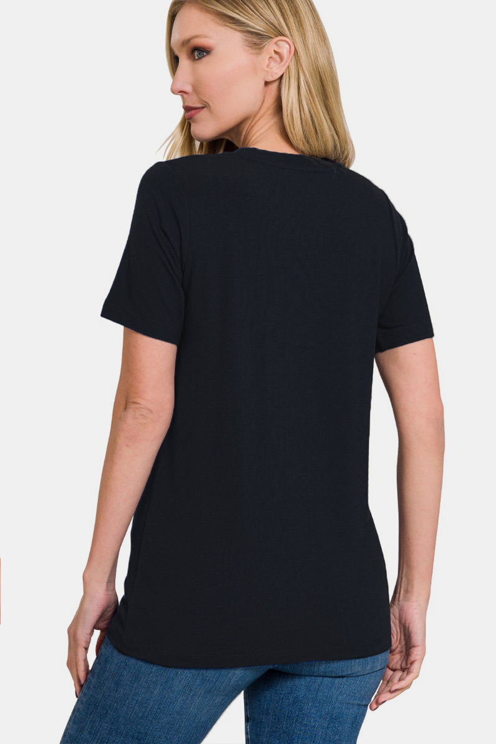 Short Sleeve Round Neck Tee