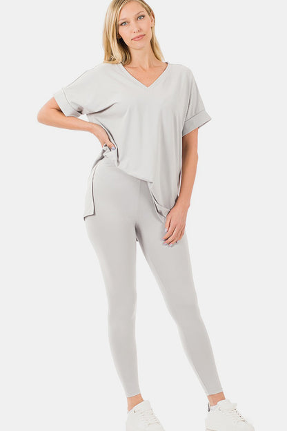 Brushed DTY Microfiber Loungewear Set