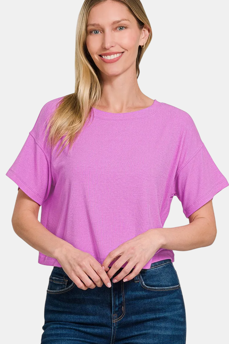 ZANONE 売れ筋商品|||ザノーネ Tシャツ トップス レディース T-shirts Pink Zenana Tops & Tees | Soft Basics & Everyday Styles at Z