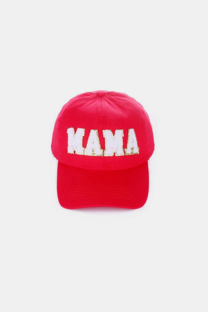 Mama Chenille Patch Baseball Cap Hat