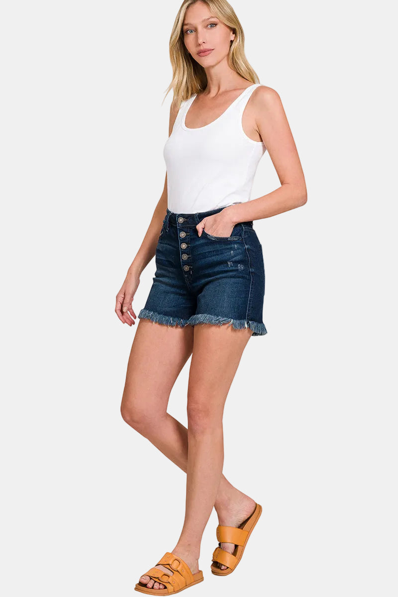Cotton Tank Top / BLACK