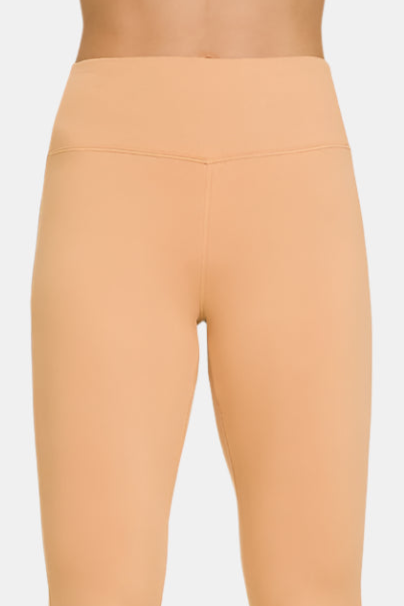 Microfiber Waistband Leggings / DK BRUSH