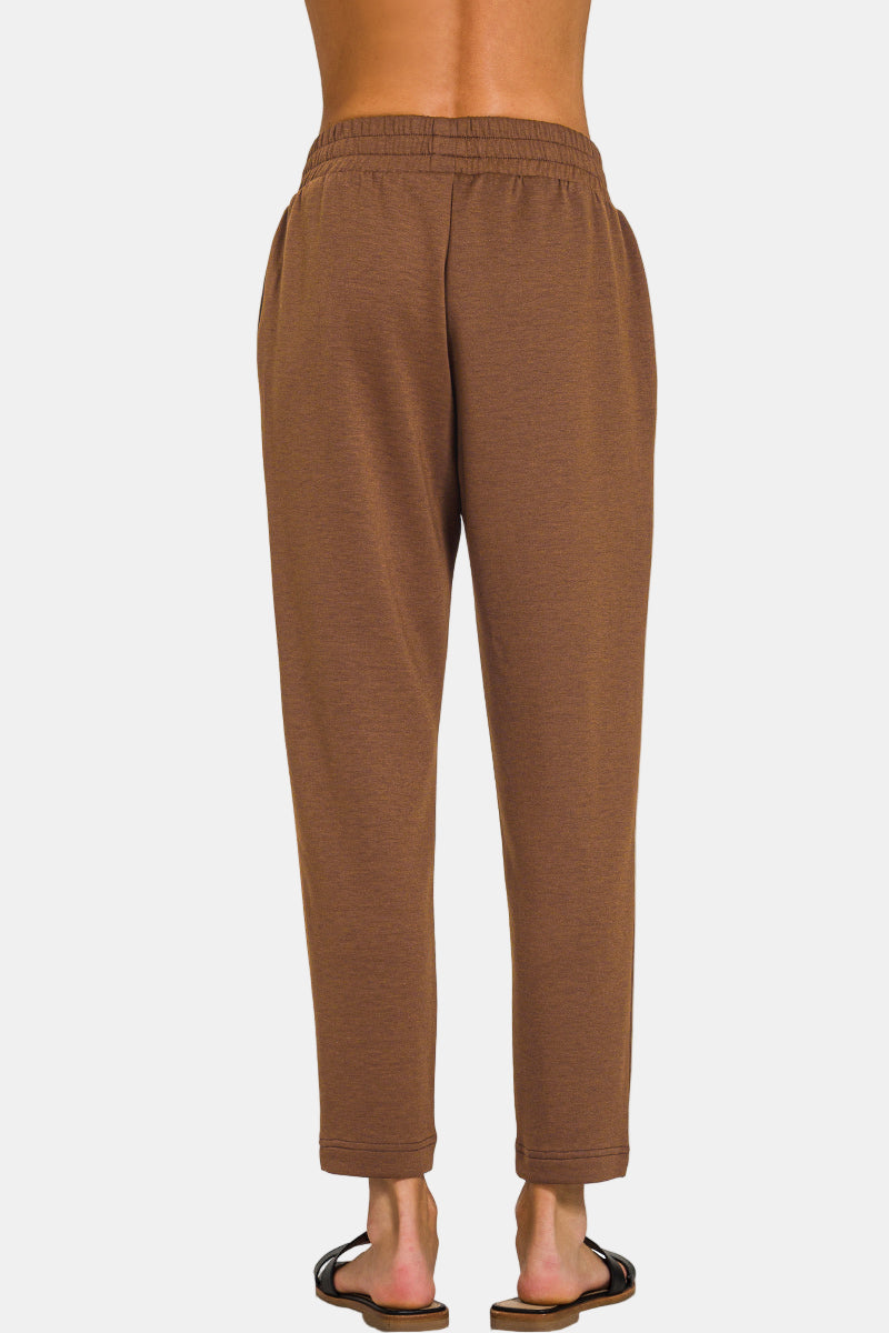 Scuba Capri Sweatpants with Pocket / H GREY