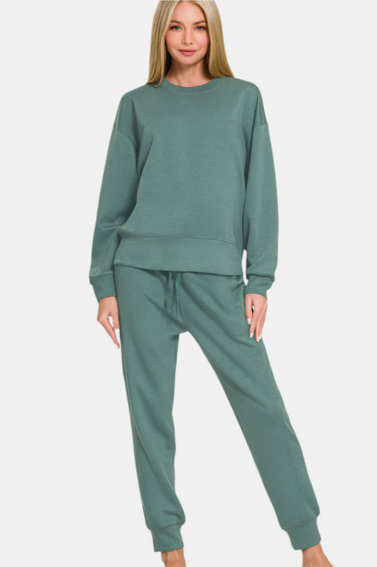 Scuba Crewneck Pullover & Joggers Set / ASH JADE