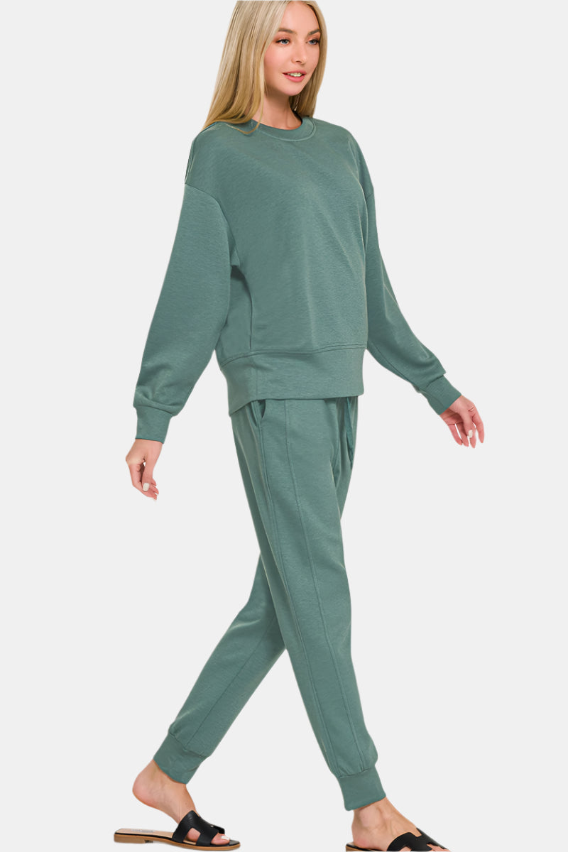 Scuba Crewneck Pullover & Joggers Set / ASH JADE