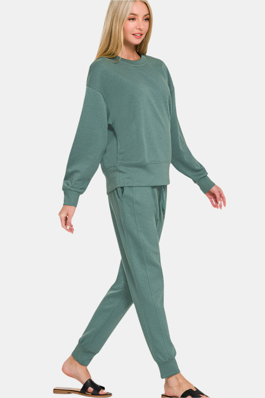 Scuba Crewneck Pullover & Joggers Set / ASH JADE