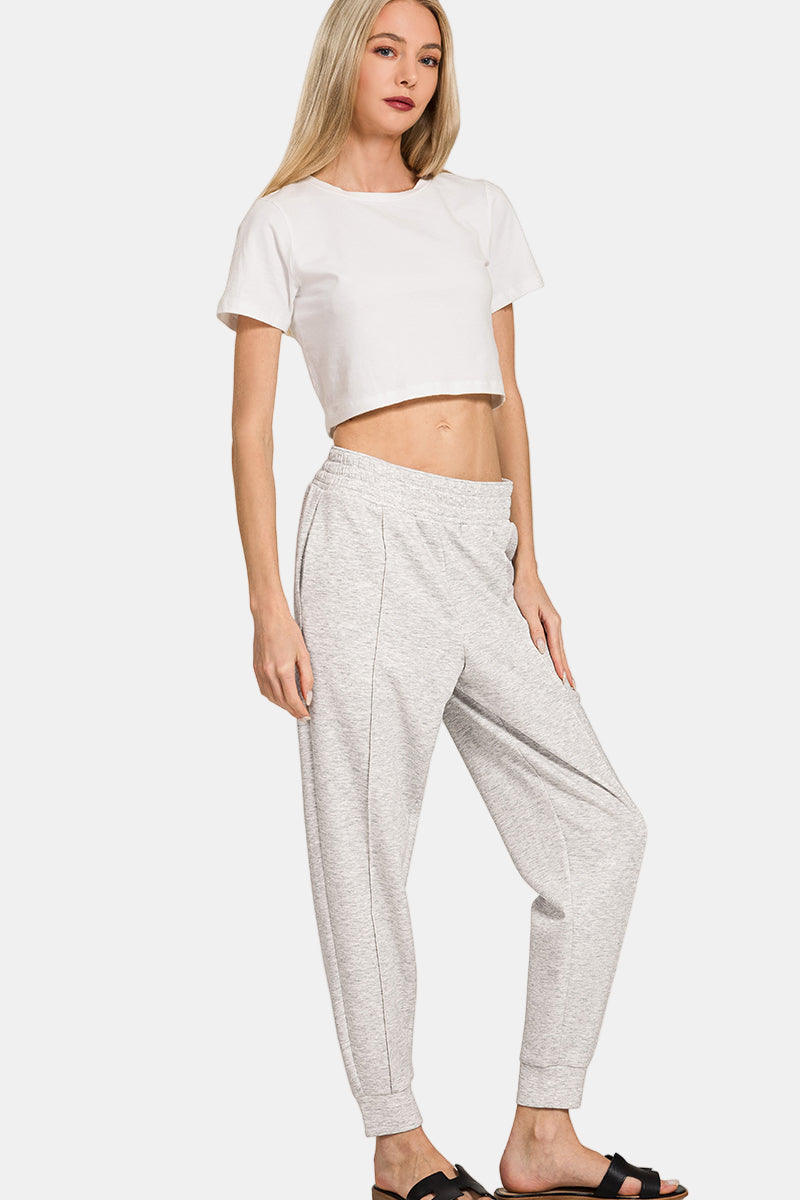 Scuba Half Zip Sweatshirt & Joggers Set / BLACK