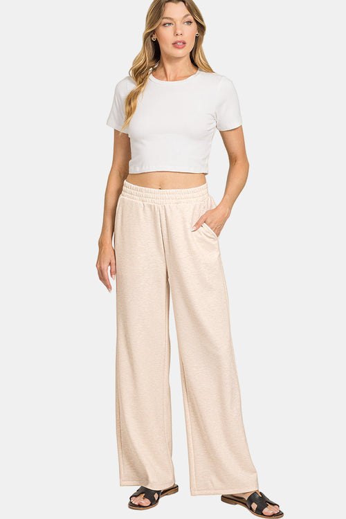 Scuba Crewneck Pullover & Pants Set / COCOA