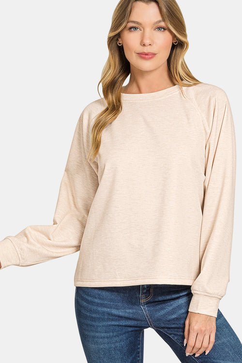 Scuba Crewneck Pullover & Pants Set / COCOA