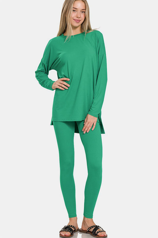 Brushed DTY Microfiber Loungewear Set