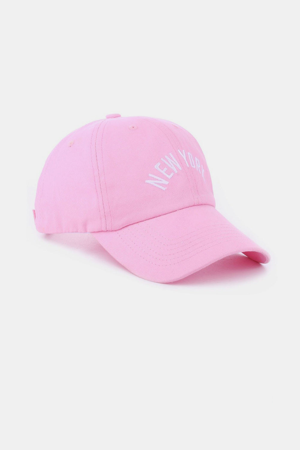 City Embroidered Cotton Baseball Cap