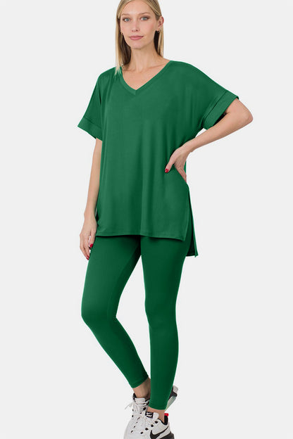 Brushed DTY Microfiber Loungewear Set