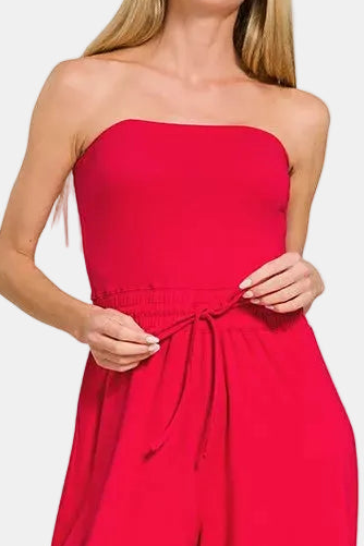 Tube Top Jumpsuit / RUBY