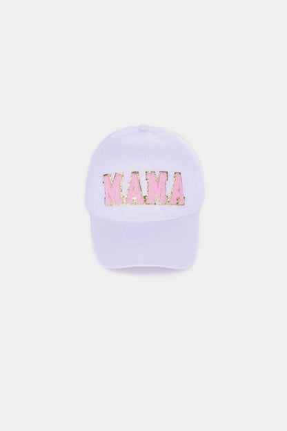 Mama Chenille Patch Baseball Cap Hat