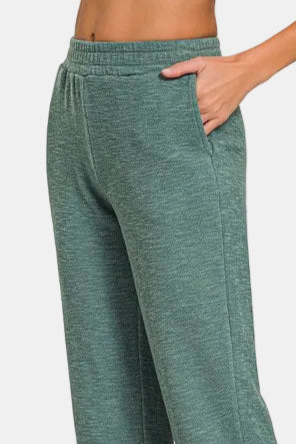 Cotton Slub Jogger Pants / ASH JADE