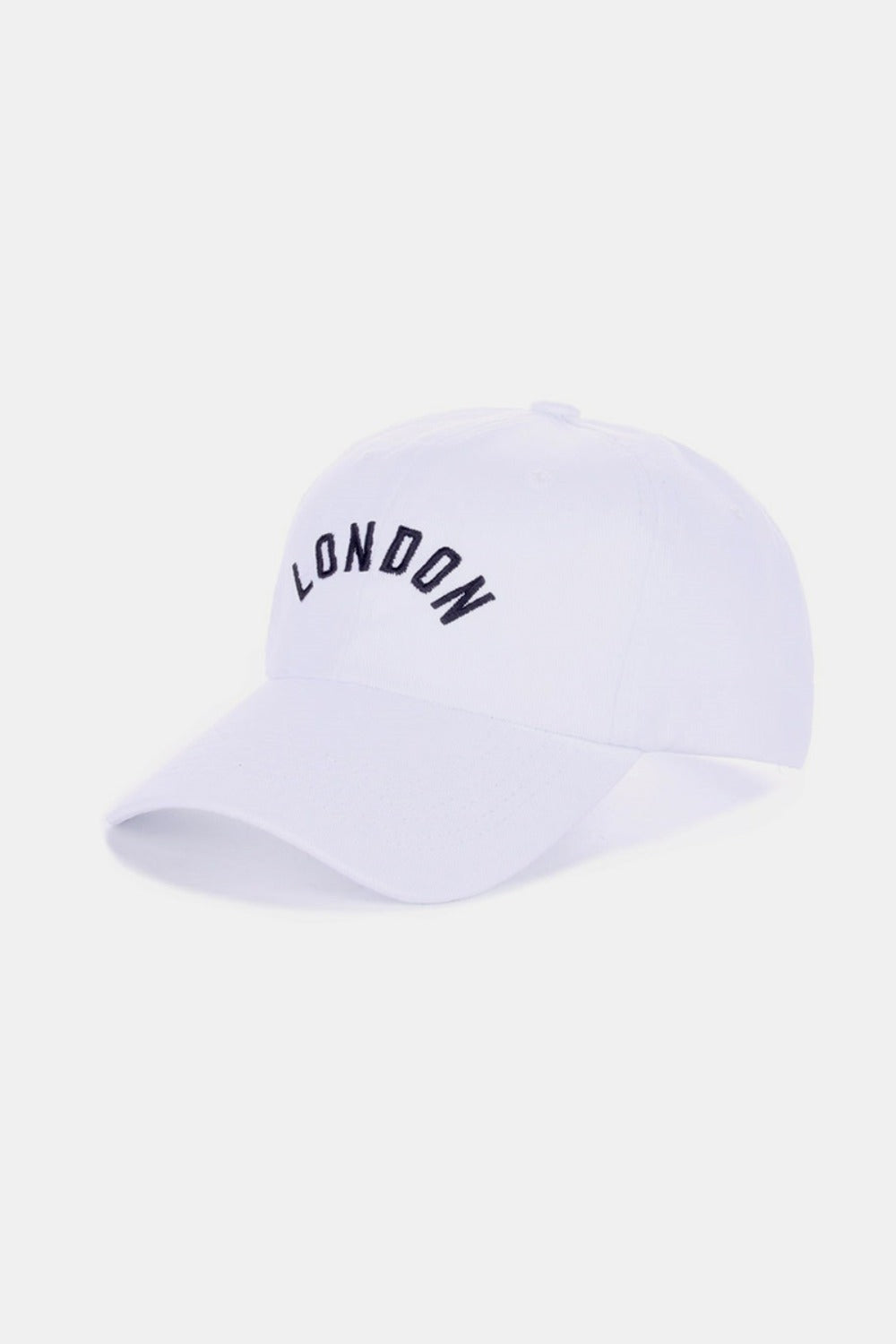 City Embroidered Cotton Baseball Cap