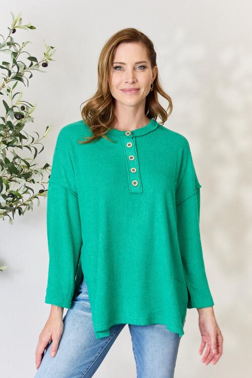 Zenana Womens Premium Rayon Long Sleeve T-Shirt – Shop Munki
