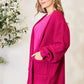 Low Gauge Waffle Open Cardigan Sweater